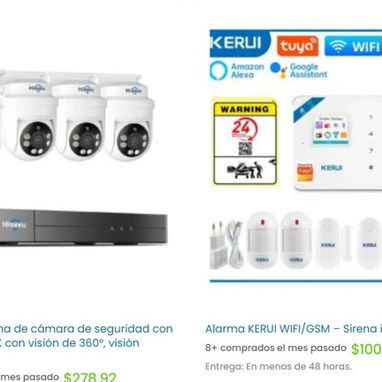 Sistemas de cámara de seguridad y protección / Timbre inteligente con video / CCTV / Alarma - 2/5