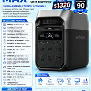 REBAJA DE ECOFLOW DELTA 3 MAX 2048Wh, hasta 4800W pico, nueva en su caja. Entrega de Factura para su garantía. Variedad - Img 57166884