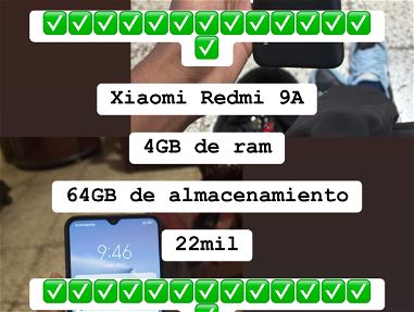 Xiaomi Redmi 9A 22mil 4GB de ram 64GB de almacenamiento  22mil - Img main-image