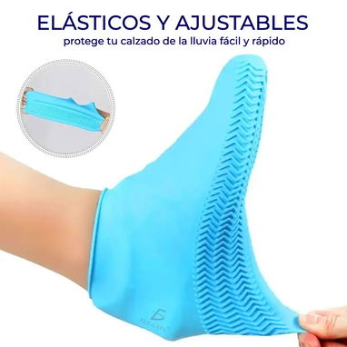 Protector de silicona Impermeable Cubre Zapato de la Lluvia. Tengo Varios Tamaños - 2/3