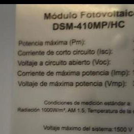 Vendo dos paneles de 410 w - Img 125663694