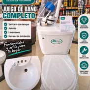 JUEGO DE BAÑO COMPLETO COMO SALE EN LA FOTO - Img 57764446