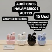 AUDÍFONOS INALÁMBRICOS 1HORA AUT119, Garantía de 15 días, Entrega por un mínimo costo adicional de 1 Usd para toda La Ha - Img 53417808