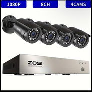 Kit de 4 camaras Zosi Nuevo en caja - camaras de seguridad - Camaras - Seguridad - NUEVO✅ - Img 55255414