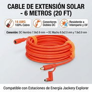 Cable de extensión solar de 6 metros - Img 56945058