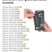 Baterias de iphone con montaje incluido y garantia - Img 49696917