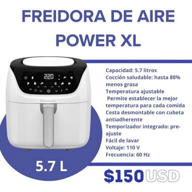 Freidora de Aire Poxer XL de 5.7L - 2/2
