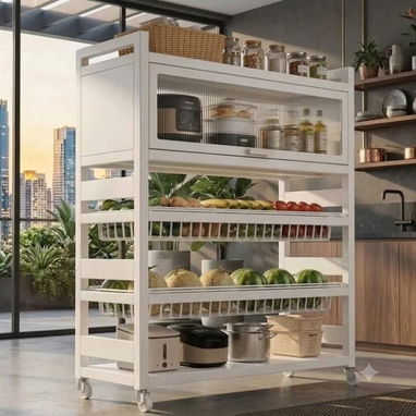 Organizador de metal para cocina con puerta(Guanabacoa) - Img 123621762