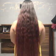 Vendo pelo natural teñido de rojo sin decoloración - Img 45515519