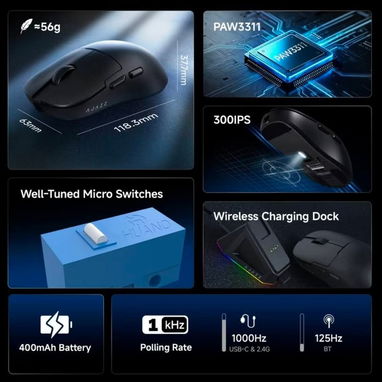 Mause gamer inalámbrico - Img 125747579