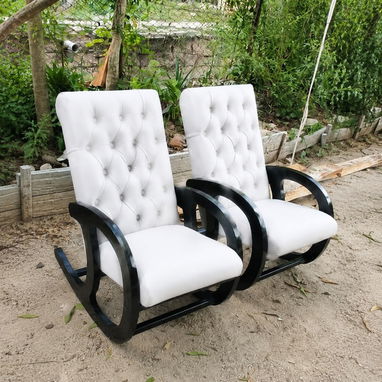Sillones modernos capitoneados - 3/4