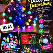LUCES LED DECORATIVAS NAVIDAD – 10 METROS 🎄 (Yus) 15 USD - Img 58083517