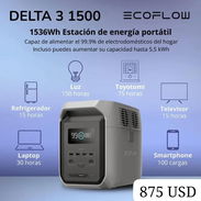 🚨EcoFlow Delta 3 1500🚨 🛵Domicilio por costo adicional en la Habana 🛵 - Img 54454857
