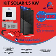 KIT SOLAR ALLNOVU 1.5 kW 200Ah - Img 53367254