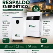 Kit Solar 8kw inversor + 10.24kw de batería - Img 57023827