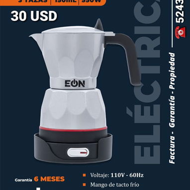 Cafeteras eléctricas 3 y 6 tazas - Img 116252232