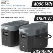 Ecoflow Delta 3 ,max 2 extra batery,Delta 3 max ...ext - Img 55212469
