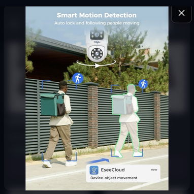 Sistema de Cámaras de Seguridad Hiseeu WiFi Pro 5G/2.4G – Cámaras Dual Lens PTZ 360° - Img 127738429