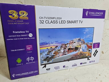 Smart TV de 32 (260 usd) y de 43 (410)pulgadas nuevos en su caja - Img main-image