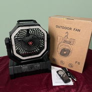 Ventilador recargable F6 color negro de 20000mah - Img 57829106