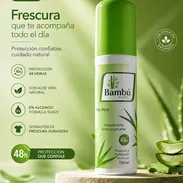 Desodorante de BAMBÚ sin alcohol. Protección 24H 90ml. Original 100% - Img 57039106