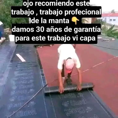 Manta de techo ,se monta y se repara la manta asfáltica impermible , techeros profesionales y legales 51151116 y52575800 - Img 123810684