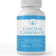 Carbonato de calcio - 530 mg - 100 tabletas. - Img 54424853