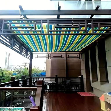Refrescante, alegre y colorido ambiente con malla de 3 x 4m. - Img 112154715