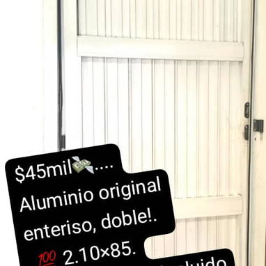 Lo único q le falta es un llale más nada está buena aluminio original enteriso doble buena - Img 120087914