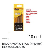Juego de brocas para vidrio - Img 53476026