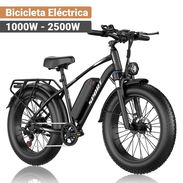 Bicicleta Eléctrica G29 1000W 2500W Peak 48V 25Ah 26 Fat Tire Negro - Img main-image-56554259