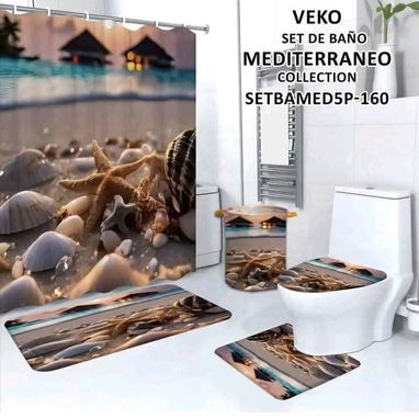 Set de juego para baño de 5 piezas - Img 120364678
