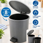 CESTO DE BASURA DE PEDAL 8 LITROS - Img 58464084