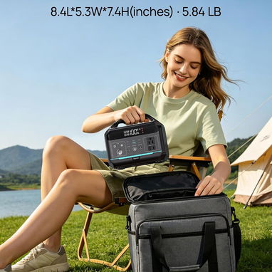 ⚡ ESTACIÓN DE ENERGÍA PORTÁTIL DARANENER NEOX 192WH 300W + PANEL SOLAR 30W LIFEP04  – ENVÍO GRATIS + GARANTÍA - 4/7