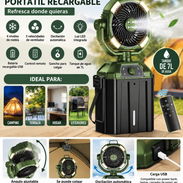 VENTILADOR PORTÁTIL RECARGABLE - Img 57460320