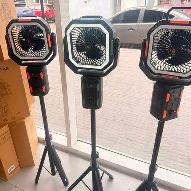 Ventilador recargable de pedestal de 20 000 mAh   85 USD - Img 124132660