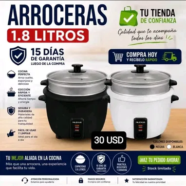 Ventiladores recargables, hornilla infrarroja, reina, arroceras, batidora, freidora de aire. - Img 124676971