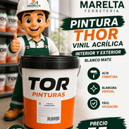 MC-🎨 Pintura importada Vinílica Acrílica Blanca 15 L – Excelente Cobertura (55 USD) - Img 56451473