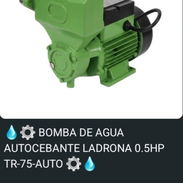 💧⚙️ BOMBA DE AGUA AUTOCEBANTE LADRONA 0.5HP TR-75-AUTO ⚙️💧 - Img 55544231