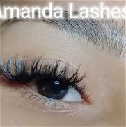 Amanda Lashes 🎀 brinda servicio de aplicación de extensiones de pestañas pelo a pelo - Img 45916106
