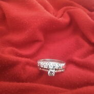 Lindo anillo de compromiso de mujer. 💍 de Plata 925 Italiana. Talla 9, 60mm -40usd - Img 44708274