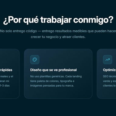 🚀 SITIO WEB PROFESIONAL en 24 a 72h por 50 USD. (Página de ventas • Portafolio • Web para negocio) - Img 119789064