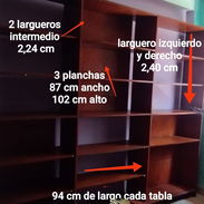 Estanteria modular de madera - Img 55389110