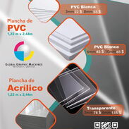 Lona de Impresión - Vinilo de Impresión - Acíilico - PVC - - Img 45524836