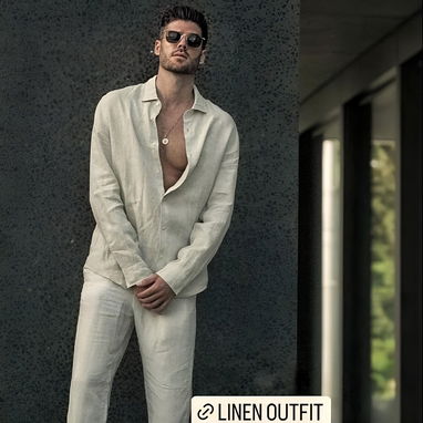 Ropa de Verano. Moda Europea .Conjuntos de Lino 52465450 - Img 94911897