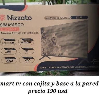 TV desde 32 pulgadas a 55 precio en la foto algunos vienen con soporte o cajita interna - 7/8