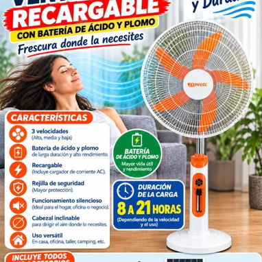 Ventilador Recargable - 2/2