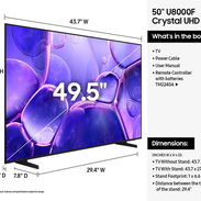 VENDO NUEVOS SELLADOS EN CAJA CON GARANTIA Samsung Smart TV HDR Class 4K Crystal UHD de 65P DU8000 W 53321047 - Img 49984622