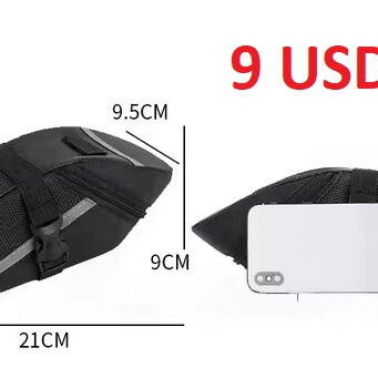 H62 Vendo bolsos para bicicletas para el cuadro y para debajo del asiento - Img 127243683