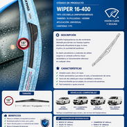 VENDO ESCOBILLA LIMPIAPARABRISAS TRASERA 16" (400 mm) – NUEVA - Img 57486411